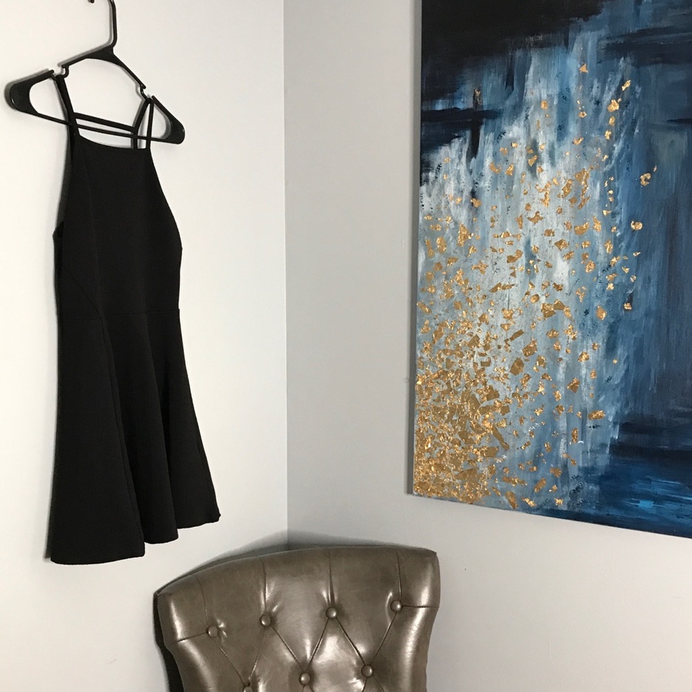 Divided Little Black Dress